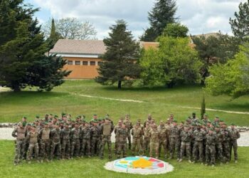 Guastatori alpini in Provenza con i legionari francesi