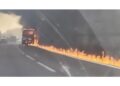 Soccorsi dalla Polizia Stradale e dai Vigili del fuoco