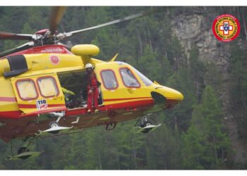 Soccorso alpino in azione in Val Soana