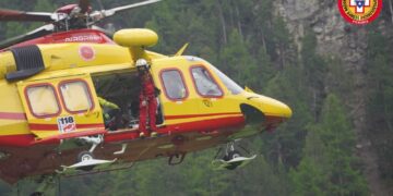 Soccorso alpino in azione in Val Soana