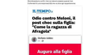 'Gesto stupido. Non mi sento rappresentato da questo governo'