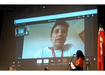 L'intervento in collegamento a Trieste