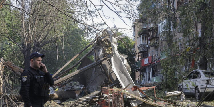 Colpite la capitale ucraina e le zone limitrofe