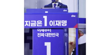 Il neo presidente della Corea del Sud nel discorso insediamento