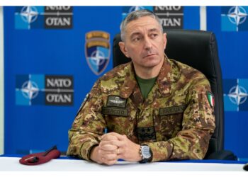 Il generale è il comandante della Kosovo Force da ottobre 2024