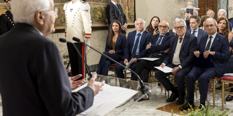 Il Presidente riceve una delegazione dell'Associazione Juppiter