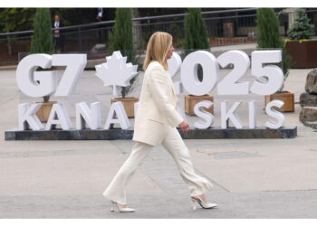 La premier dopo il G7 critica Mosca sull'Ucraina: Russia provoca