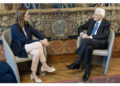 La presidente dell'Europarlamento ricevuta al Quirinale