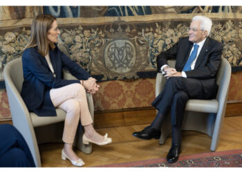 La presidente dell'Europarlamento ricevuta al Quirinale