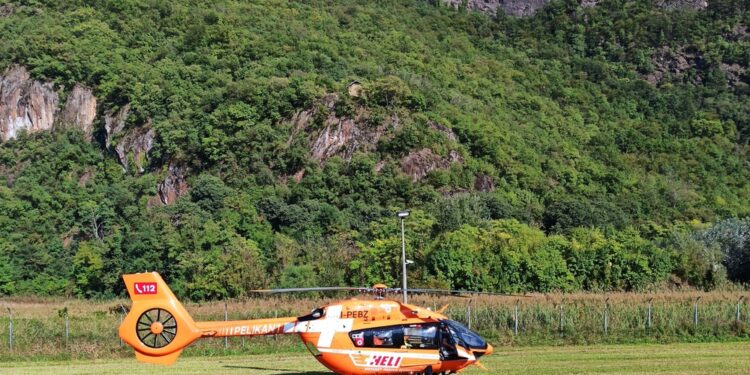 Sul posto è intervenuto l'elisoccorso Pelikan da Bolzano