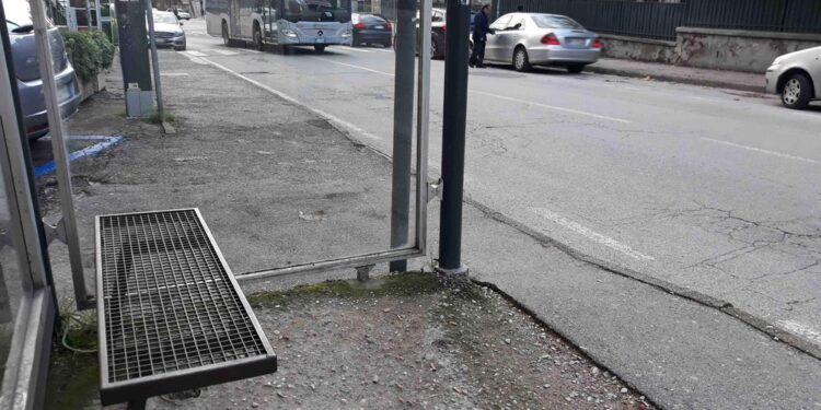Probabilmente caduto dall'impalcatura di un cantiere