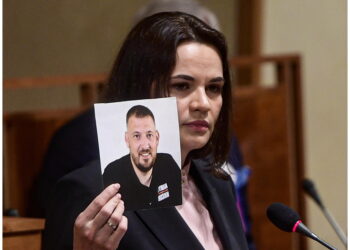 Marito dell'attuale leader di opposizione Svetlana Tikhanovskaya
