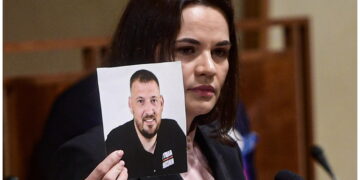 Marito dell'attuale leader di opposizione Svetlana Tikhanovskaya