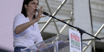 'Siamo qui per la libertà e la democrazia'