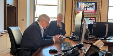 Con ambasciatori dell'area interessata da operazioni di Israele
