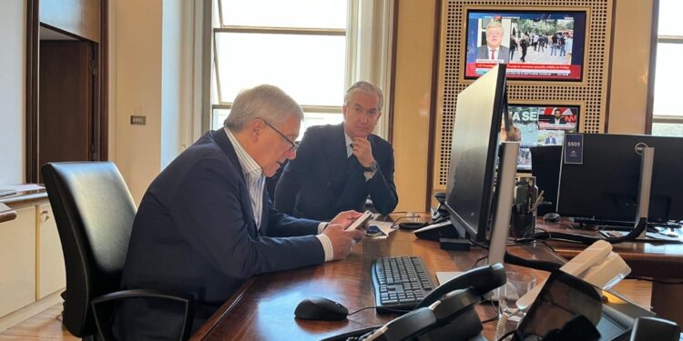 Con ambasciatori dell'area interessata da operazioni di Israele