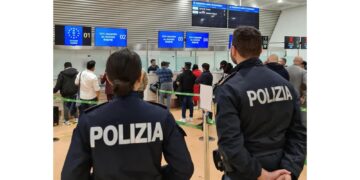 Obbligo di firma per un 24enne atterrato da Londra