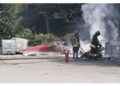 L'incidente stamane a Dolcè