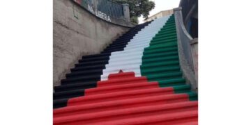 Le autrici del murale sono tutte donne del paese del Nuorese
