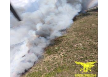 Chiesto l'invio di due Canadair a San Giovanni Suergiu