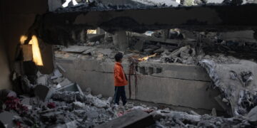Agenzia palestinese: 'Colpita zona designata come sicura'