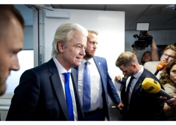 Il leader del Pvv esce dalla colazione