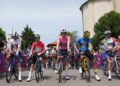 La partenza da Albese con Cassano della terza tappa del Giro Next Gen (immagini La Presse)