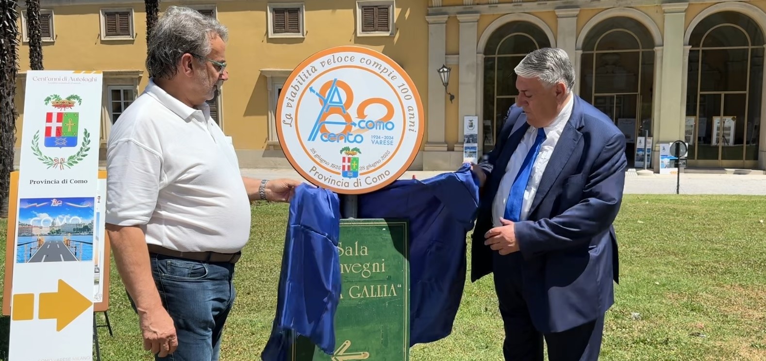 Cento anni dell’autostrada Lainate-Como-Chiasso, le celebrazioni