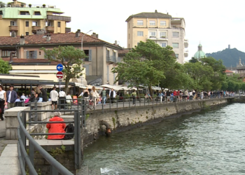 Il lungolago di Como