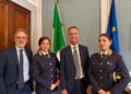 Da sinistra, Marco Calì, Chiara Nocera, Corrado Conforto Galli e Miriam Massaro