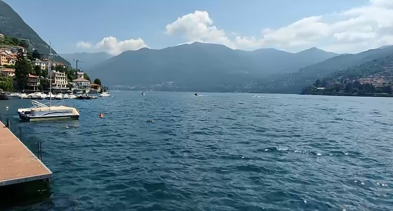 E’ morto il sub soccorso nel lago a Moltrasio domenica mattina