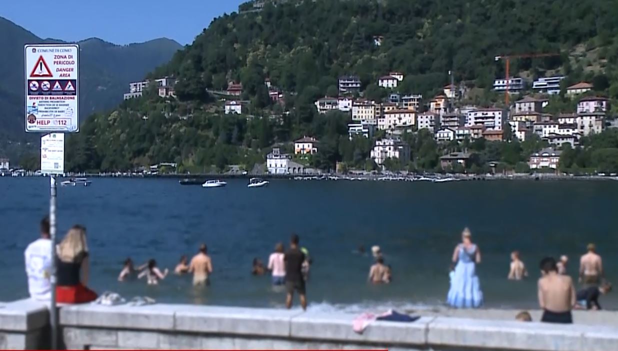 Goletta dei Laghi di Legambiente, l’acqua davanti al Tempio Voltiano è fortemente inquinata
