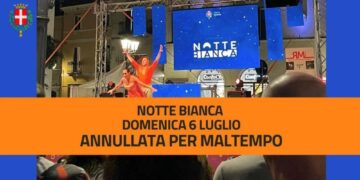 Cancellato lo spettacolo in piazza Matteotti