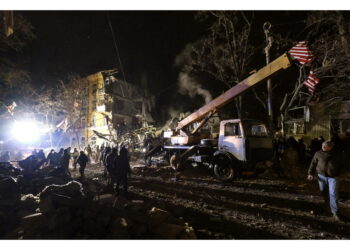 Colpito un condominio a Kramatorsk