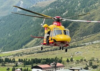 Stava effettuando il trasporto di materiali a Gressoney (Aosta)