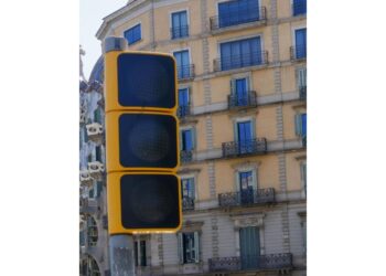 Senza corrente semafori