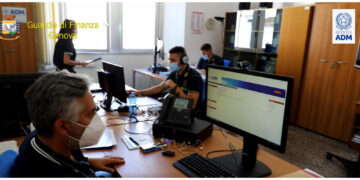 Operazione 'Eukleides' della Gdf di Genova