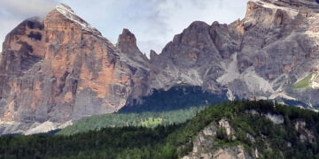 Sorpreso da frana sul sentiero della 'Berti'