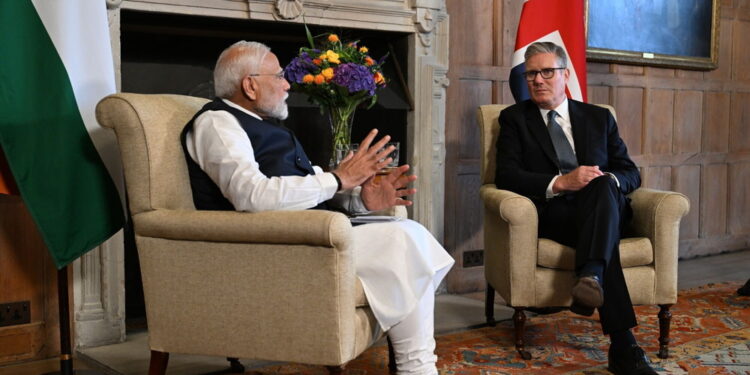 Starmer a Modi