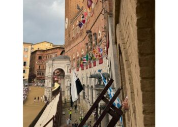 Temporale ha reso impraticabile pista tufo in piazza del Campo