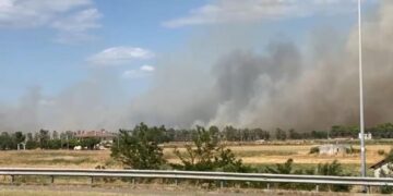 La situazione più difficile nei pressi di un campeggio