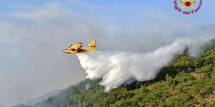 Ancora emergenza roghi dal litorale all'hinterland costiero