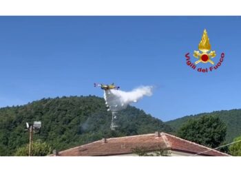 Intervento vigili del fuoco da otto ore in zona impervia Pergola