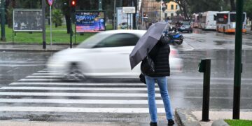 L'avviso della Protezione civile