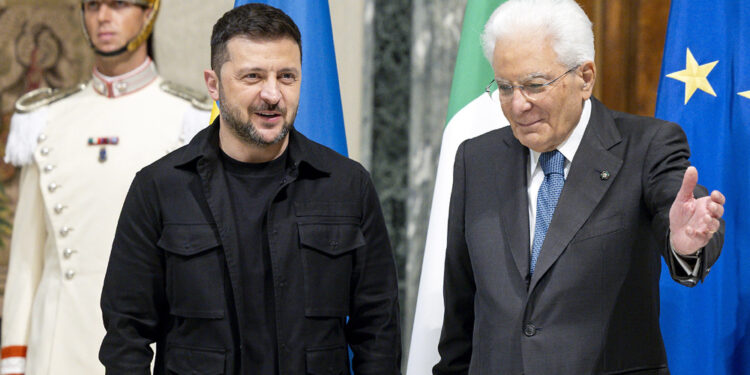 Il presidente parla alla conferenza sull'Ucraina
