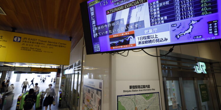 riporta l'emittente tv pubblica NHK