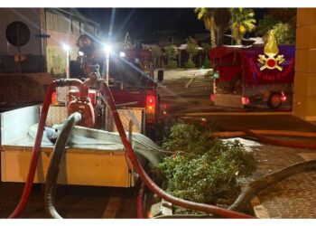 Vigili del fuoco anche da Romagna