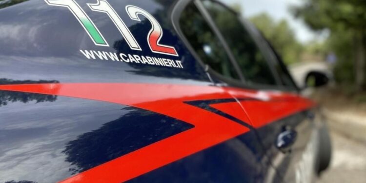 Sul posto i carabinieri