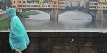 Perturbazione in avvicinamento su tutta la regione