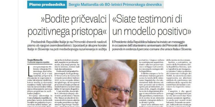 Contributo quotidiano minoranza slovena a patrimonio identitario